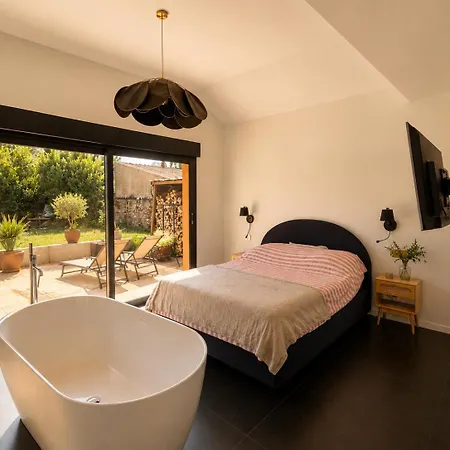 Maison Avec Piscine & Jardin * לה מאנש